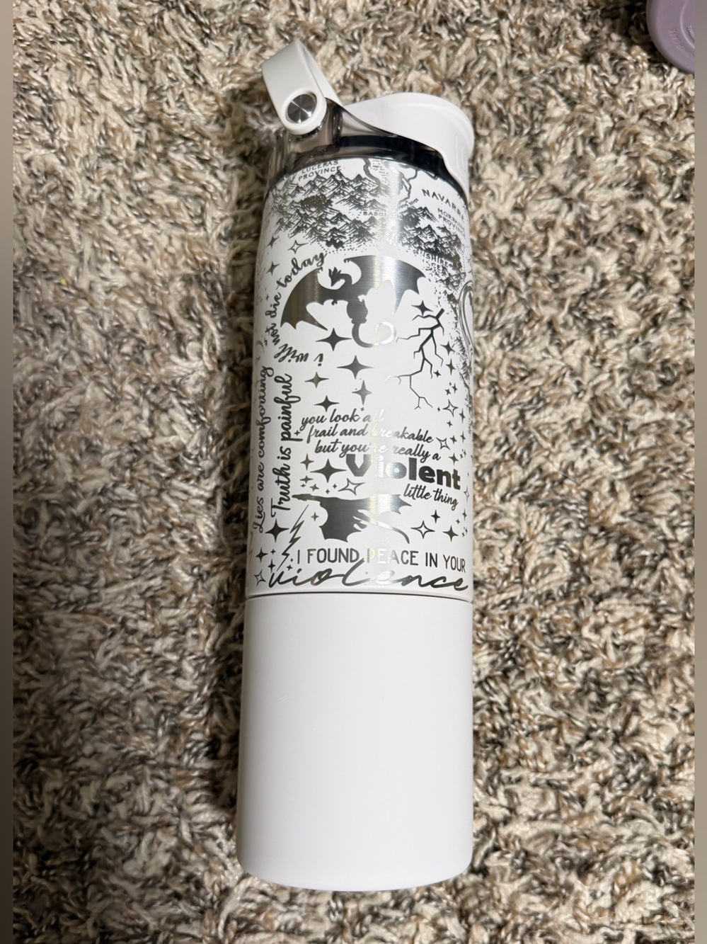 Brumate 25 Oz Rise Engraved - Dune - Fourth Wing